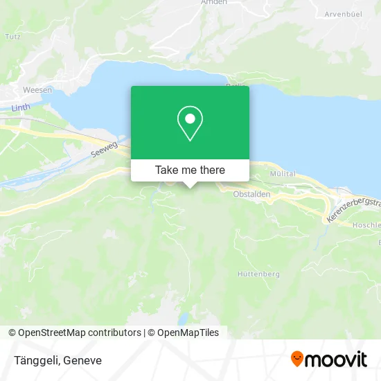 Tänggeli map