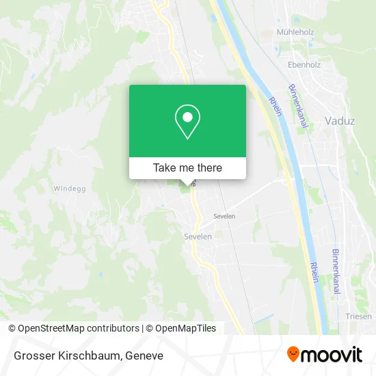 Grosser Kirschbaum map
