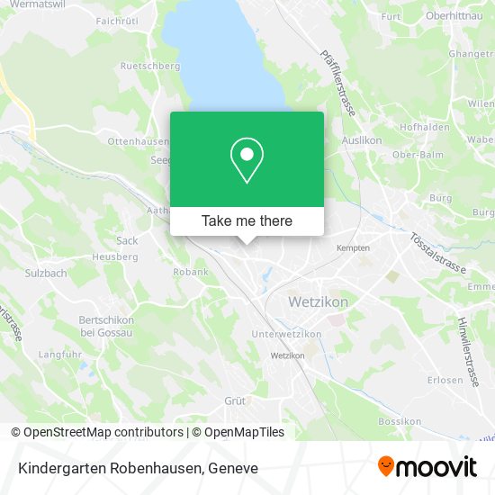 Kindergarten Robenhausen map