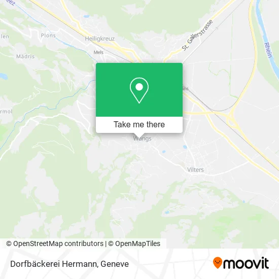 Dorfbäckerei Hermann map