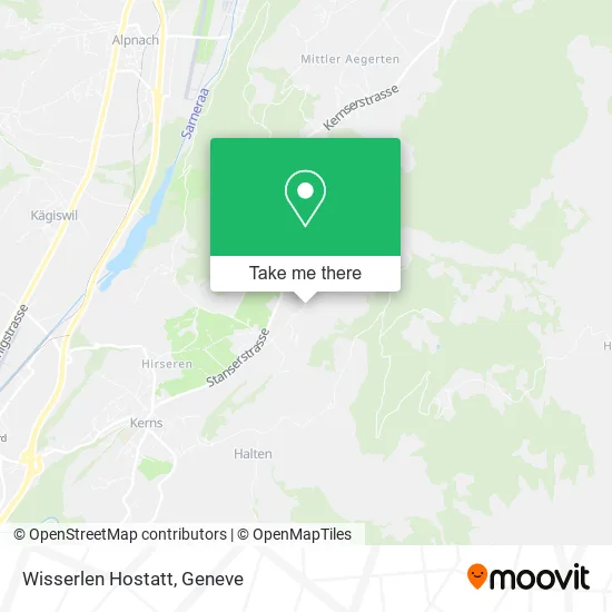 Wisserlen Hostatt map