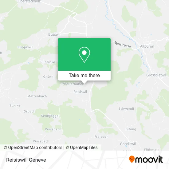 Reisiswil map