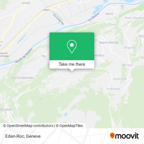 Eden-Roc map