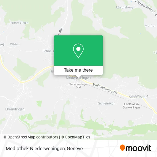 Mediothek Niederweningen map