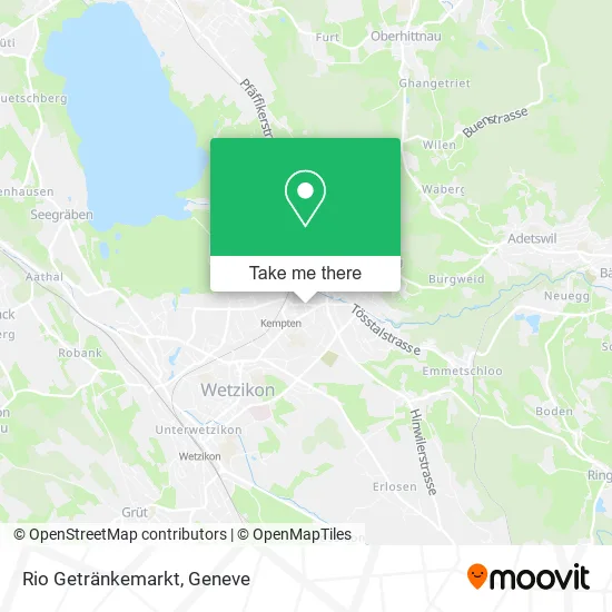 Rio Getränkemarkt map