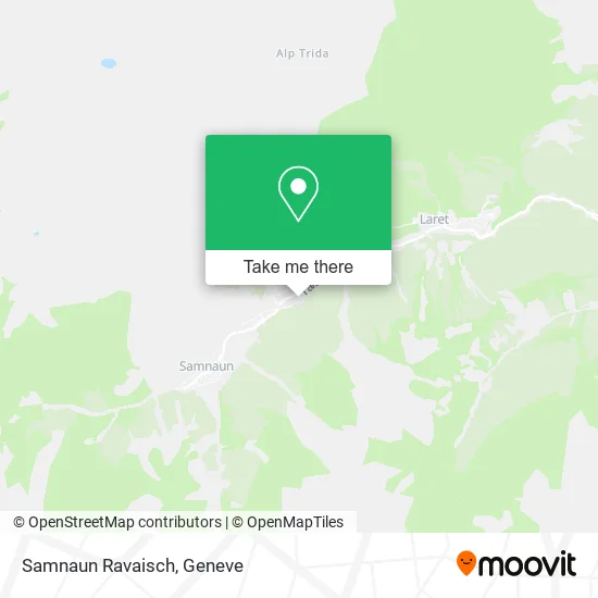 Samnaun Ravaisch map