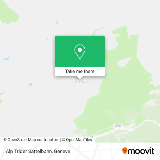 Alp Trider Sattelbahn map