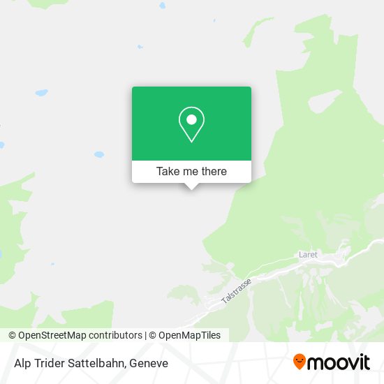 Alp Trider Sattelbahn map