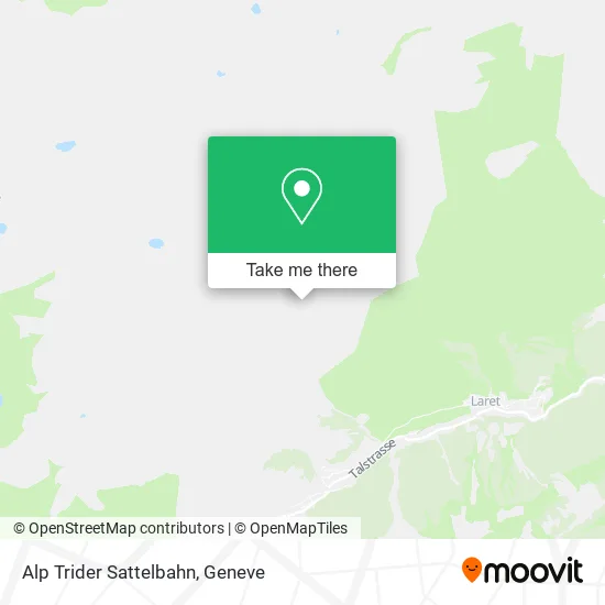 Alp Trider Sattelbahn plan