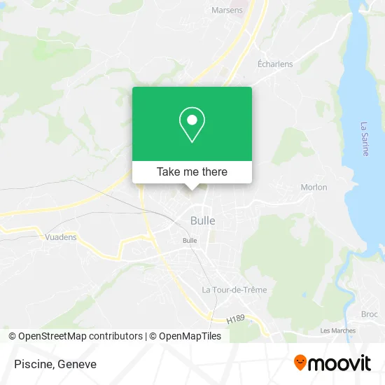 Piscine map