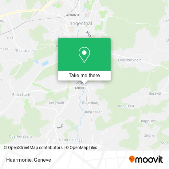 Haarmonie map