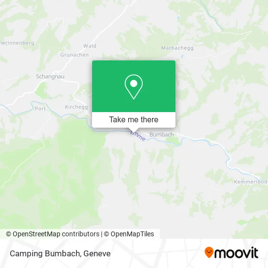 Camping Bumbach map