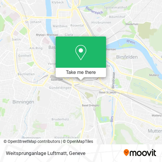Weitsprunganlage Luftmatt map