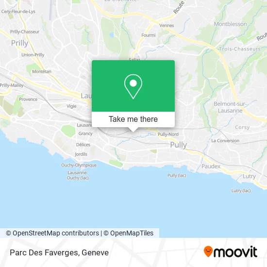 Parc Des Faverges map