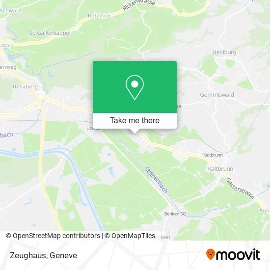 Zeughaus map