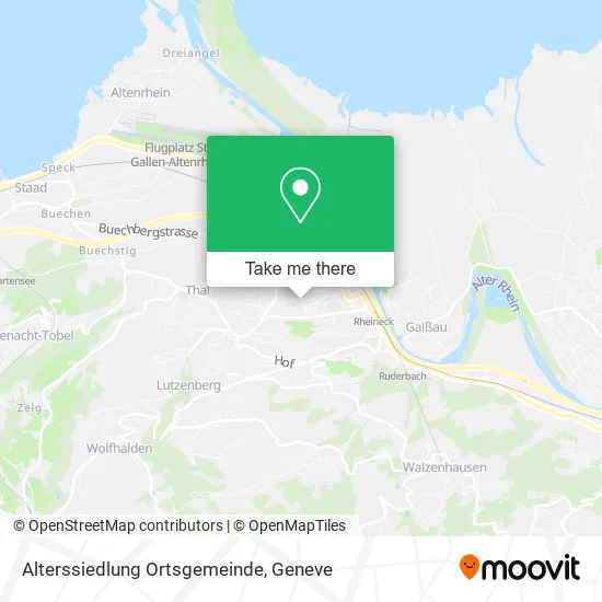 Alterssiedlung Ortsgemeinde map