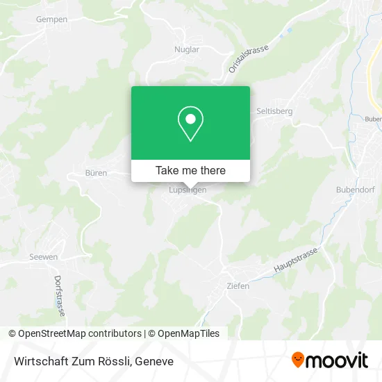 Wirtschaft Zum Rössli map