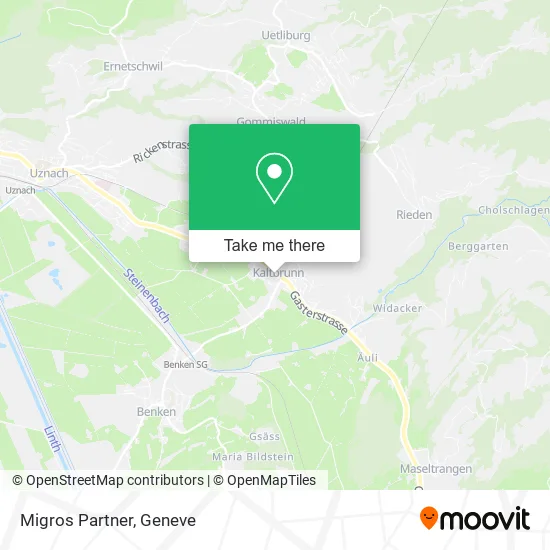 Migros Partner map