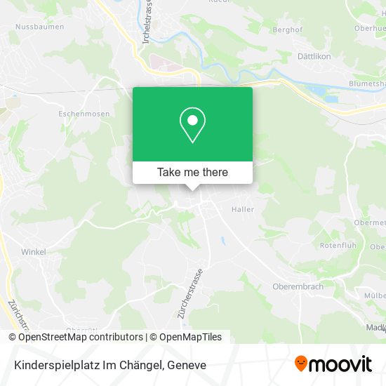 Kinderspielplatz Im Chängel map