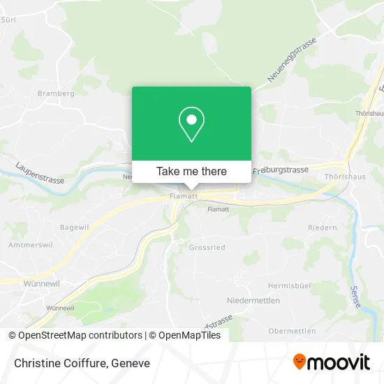 Christine Coiffure map