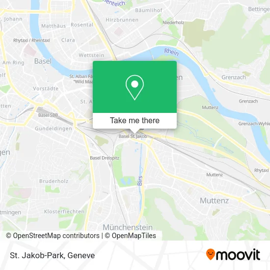 St. Jakob-Park map
