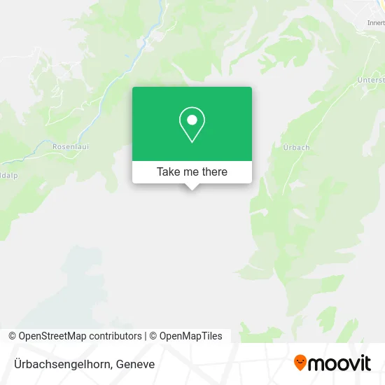 Ürbachsengelhorn map