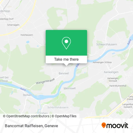 Bancomat Raiffeisen map