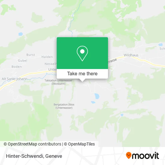 Hinter-Schwendi map