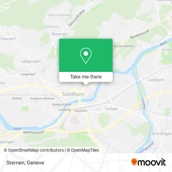 Sternen map