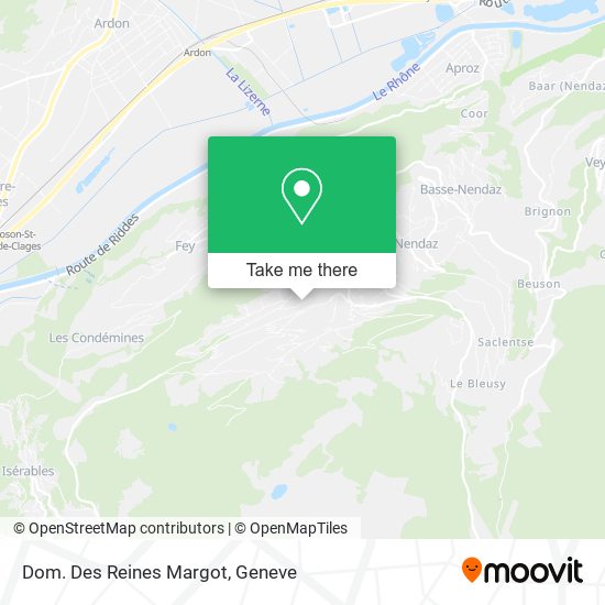 Dom. Des Reines Margot map