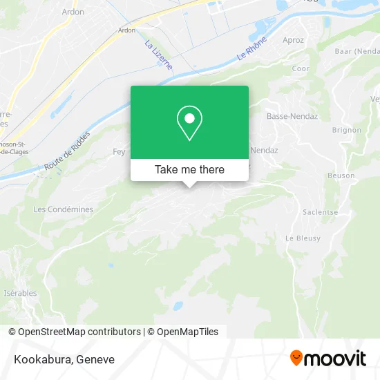 Kookabura map