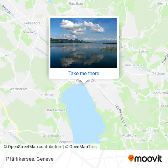 Pfäffikersee map