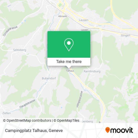 Campingplatz Talhaus map