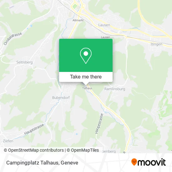 Campingplatz Talhaus plan