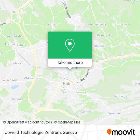Joweid Technologie Zentrum map