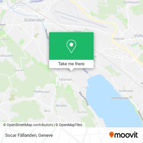 Socar Fällanden map