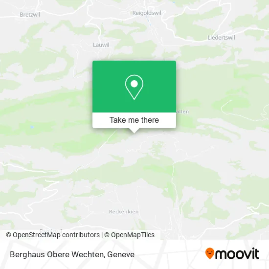 Berghaus Obere Wechten map