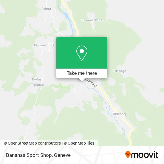 Bananas Sport Shop map