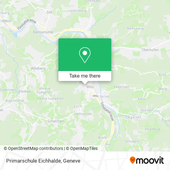 Primarschule Eichhalde map