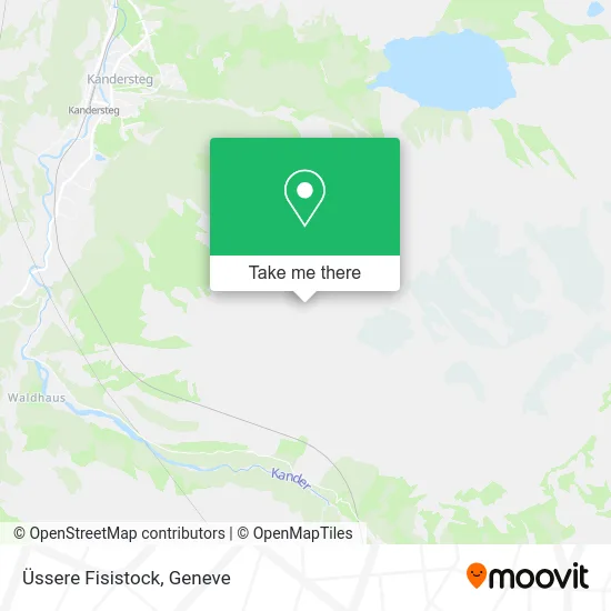 Üssere Fisistock map