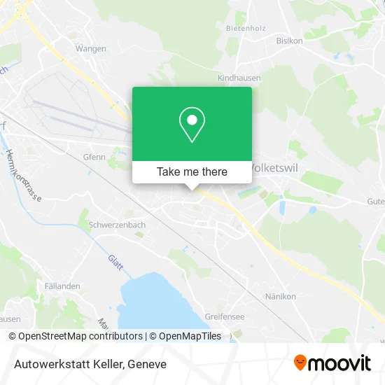 Autowerkstatt Keller map
