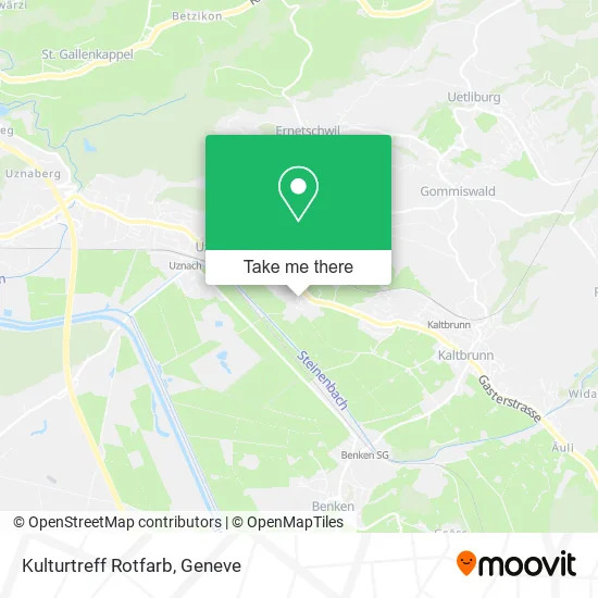 Kulturtreff Rotfarb map