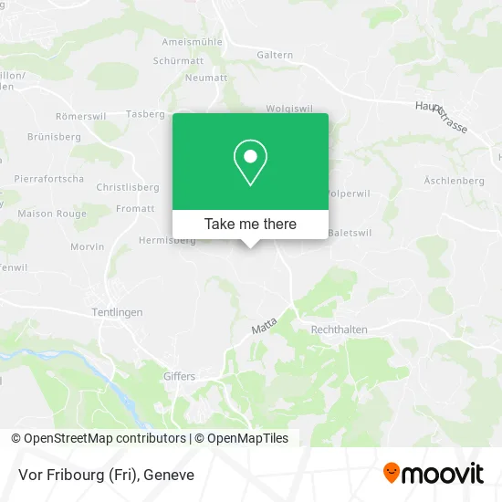 Vor Fribourg map