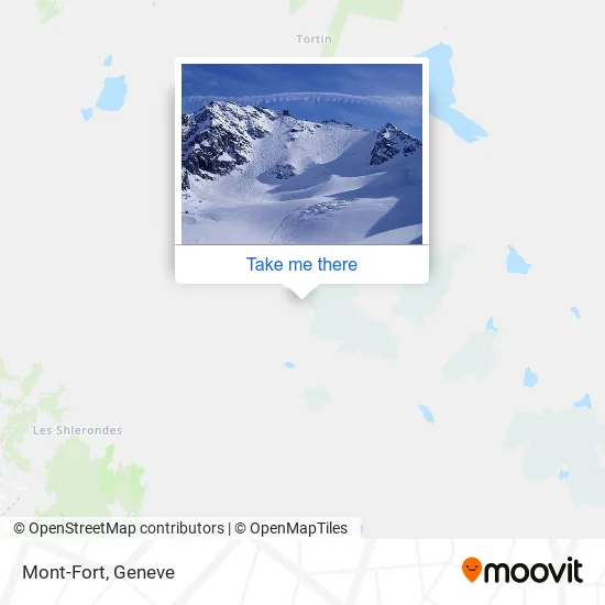 Mont-Fort map