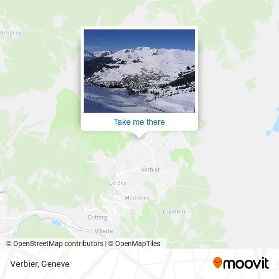 Verbier map