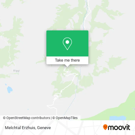 Melchtal Erzhuis map