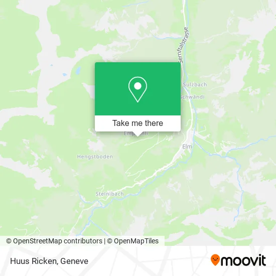 Huus Ricken map