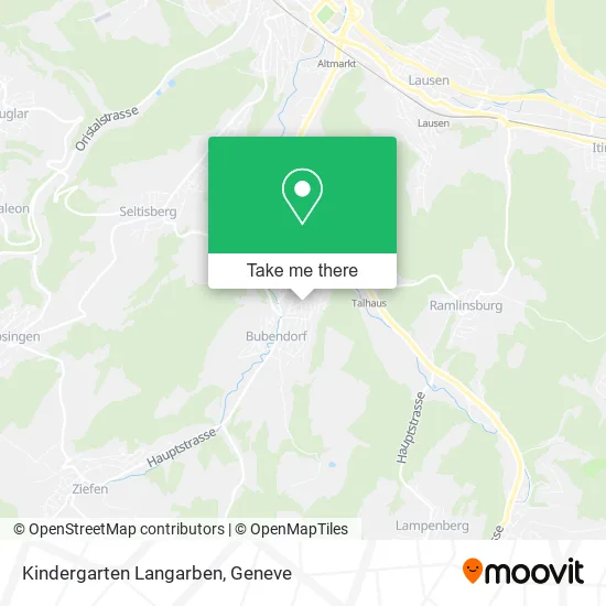 Kindergarten Langarben map