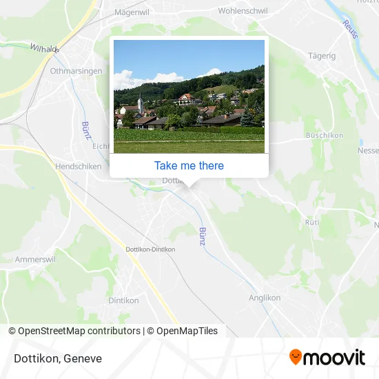 Dottikon map