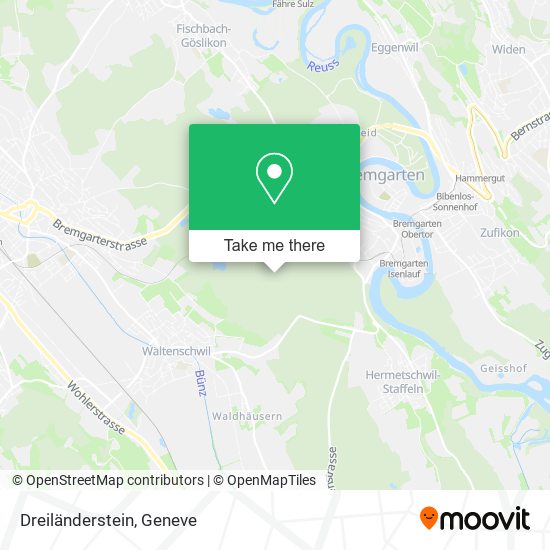 Dreiländerstein map